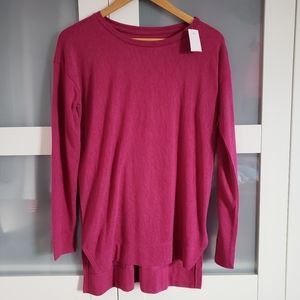 LOFT Women Long Sleeve Tunic Tee XS NWT